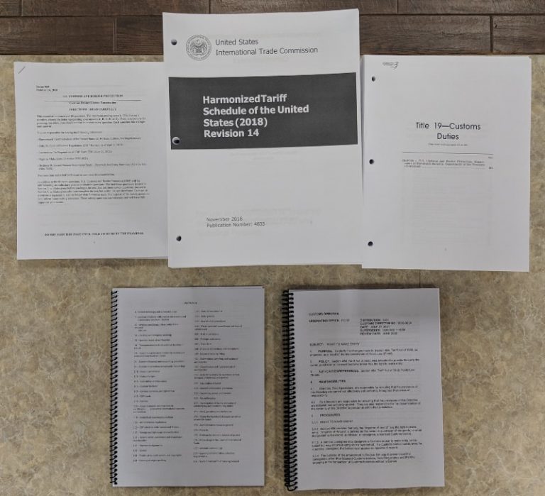 US Customs Broker Exam Material Imports Academy